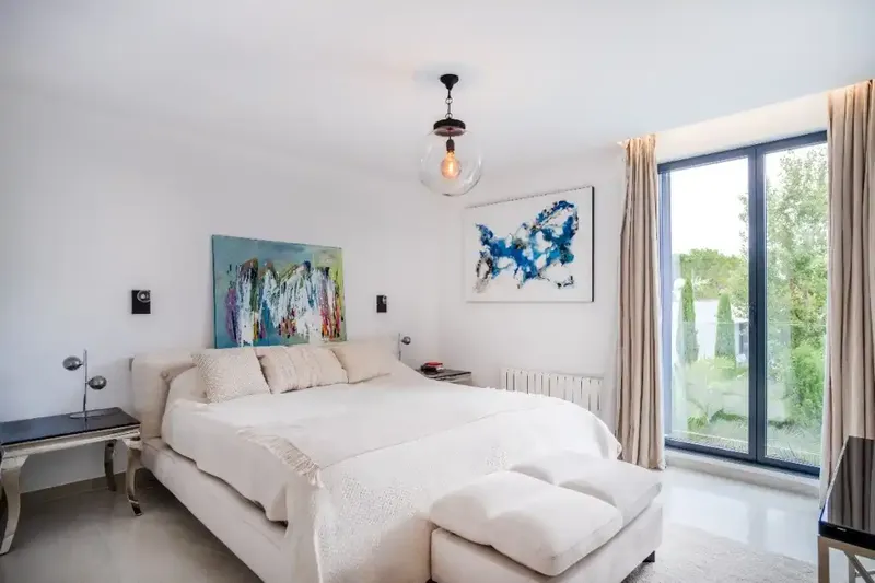 Magnificent modern design villa in the quiet and idyllic residential area of Crestatx, a short distance from the old town of Pollença — photo 6
