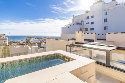 El Terreno, terraced house with private roof terrace in Palma, El Terreno — photo 2