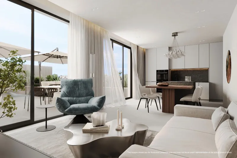 New Development: 180 m2 Apartment in Palma de Mallorca in Luxury Community — photo 1