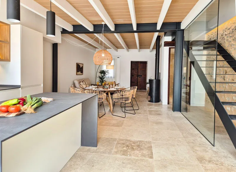 Modern village house with pool in Maria de la Salut — photo 4