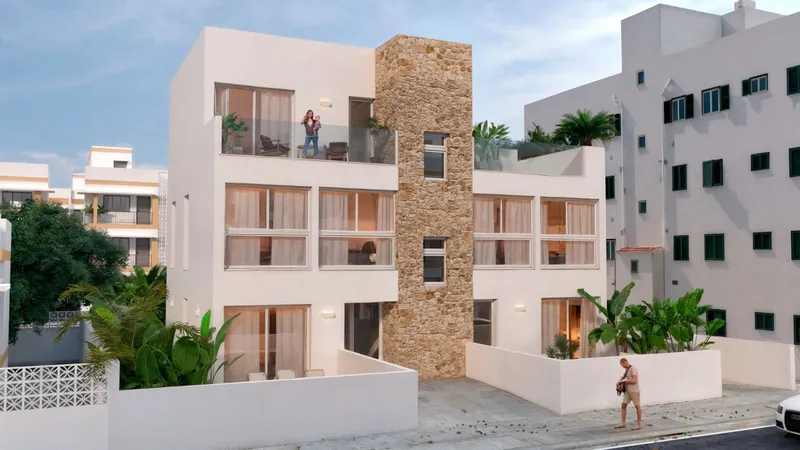 Modern duplex apartment with jacuzzi and garden in Colonia San Jordi 1 — photo 1