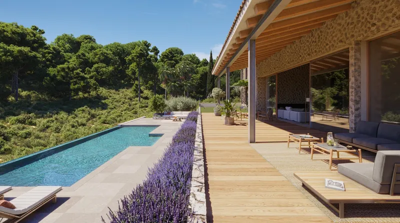 Project! Unique villa of the highest level with pool and magnificent views in Santa Maria — photo 3