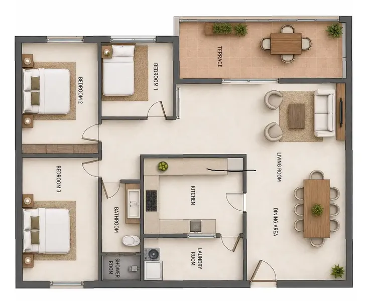 Apartment for sale in Son Ferrer, with approximately 86 m2 built and a terrace of about 7 m2 — photo 10