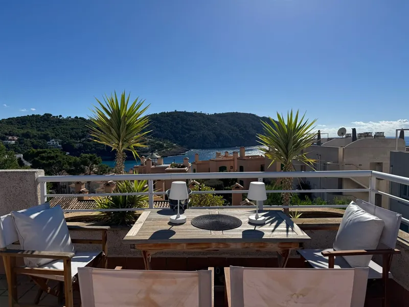 Penthouse apartment with roof terrace and sea view — photo 9