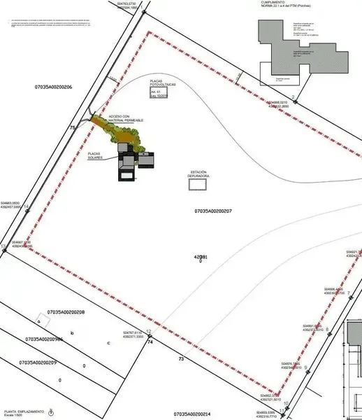 Rustic plot of 42,618 m2 for sale with New Building License granted, for the construction of a single-family house, one story — photo 7