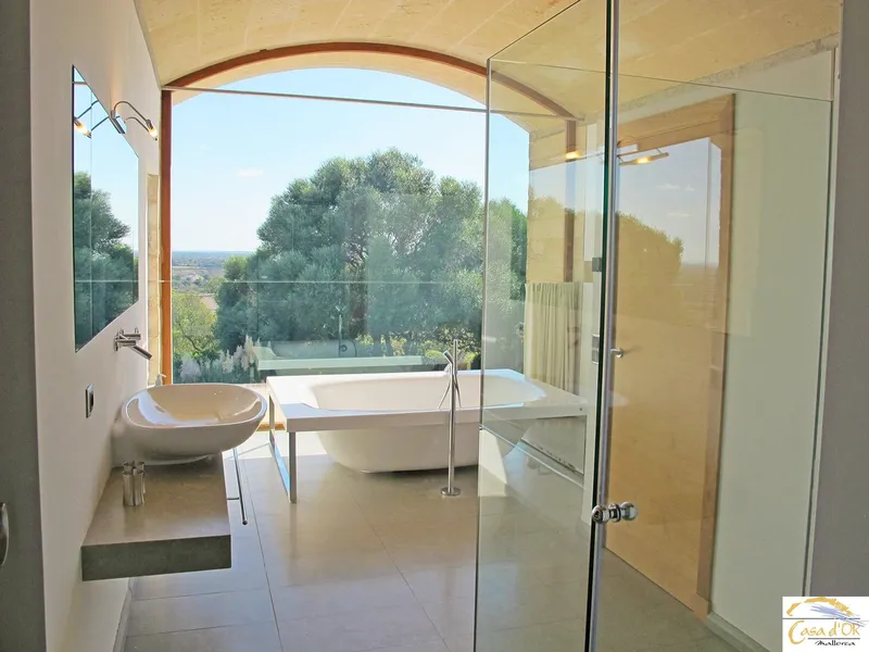Modern finca with panoramic views, infinity pool and ETV license in Felanitx — photo 8