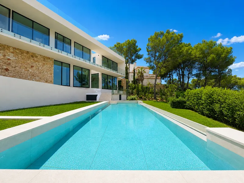 Modern new-build villa with stunning mountain views in Santa Ponsa Mas — photo 1