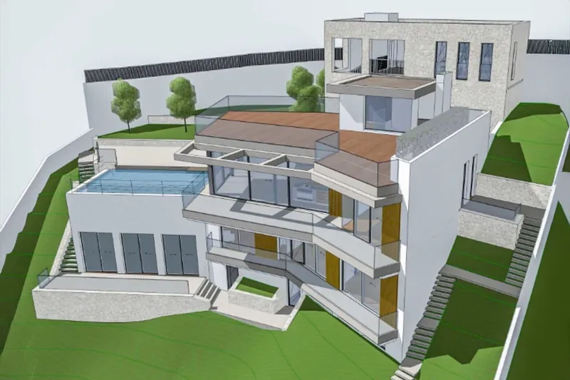 Impressive plot with planning permission and sea views in Son Vida — photo 7