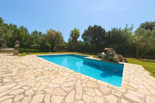 Sa Pobla, comfortable, spacious villa with pool in a quiet location with sweeping views in Crestatx — photo 5
