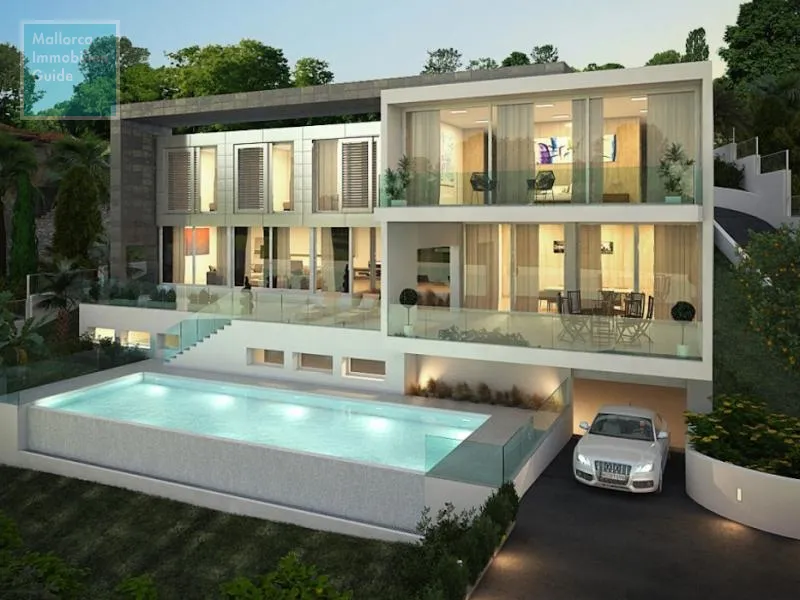 Modern luxury villa with sea views and pool in Santa Ponsa — photo 3
