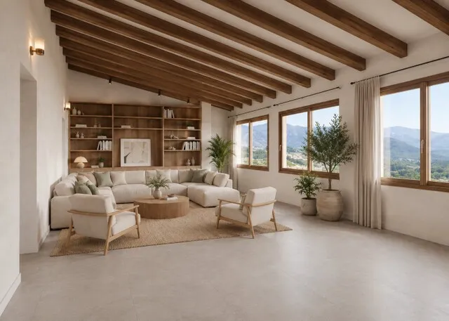 Unique estate with renovation project for sale in Campanet, North Mallorca — photo 3