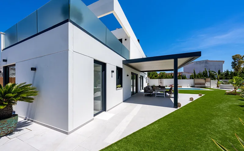Contemporary villa with pool and garden in Palmany — photo 2