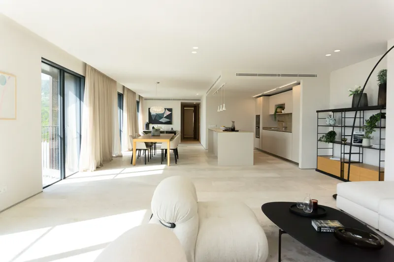 Designer apartment in Cala Mayor with private pool, partial sea views & close to the beach — photo 12