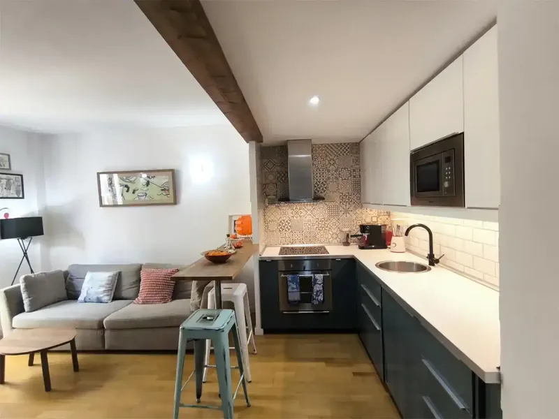 Moderno y coqueto estudio de reciente construcción en el centro de Palma de Mallorca, muy bien comunicado, en Sa Gerreria muy cerca de los J — photo 1