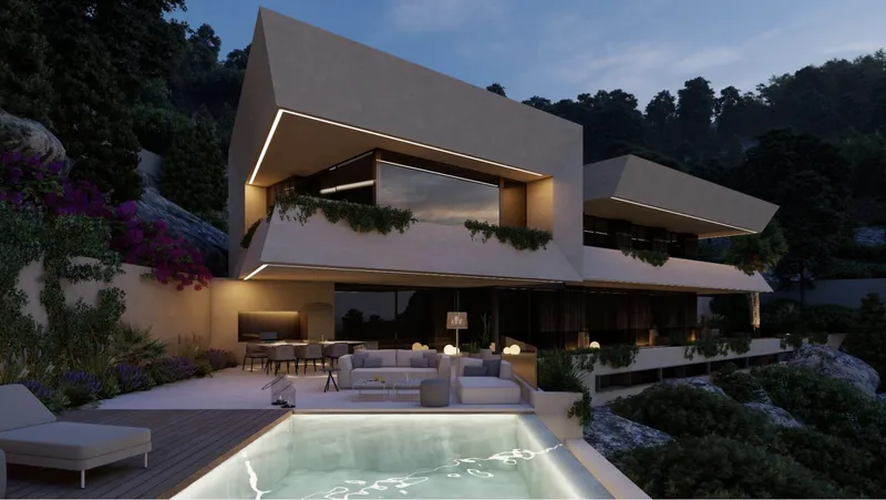 Project! Sea view plot in Son Vida with project for an exclusive villa in a quiet location — photo 4