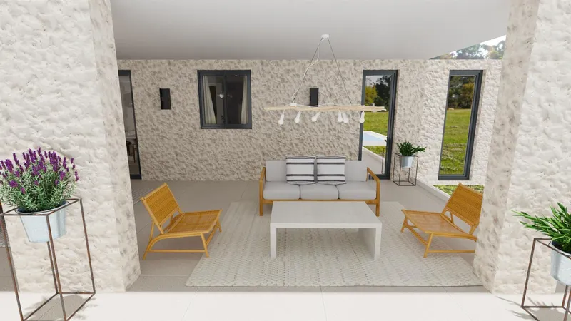 Rustic estate in Porreres with project for the construction of a single-family home with pool — photo 4