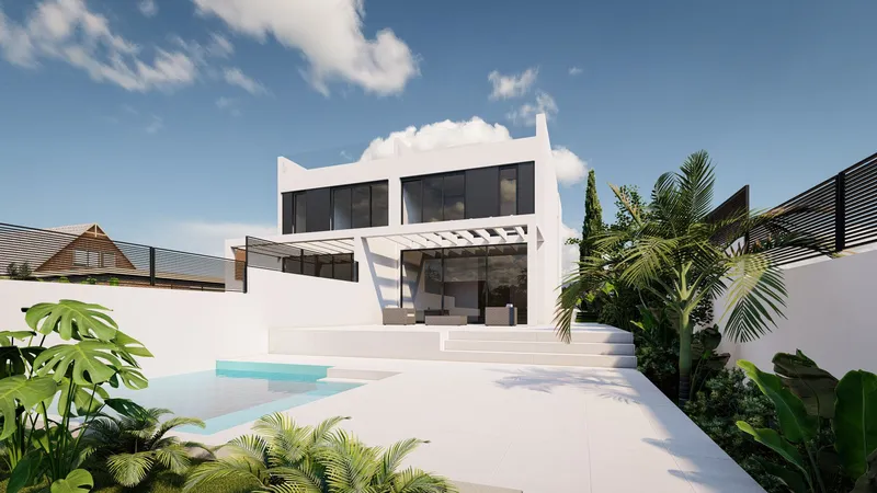 Villa in Bahia Grande - Terrace with pool — photo 8