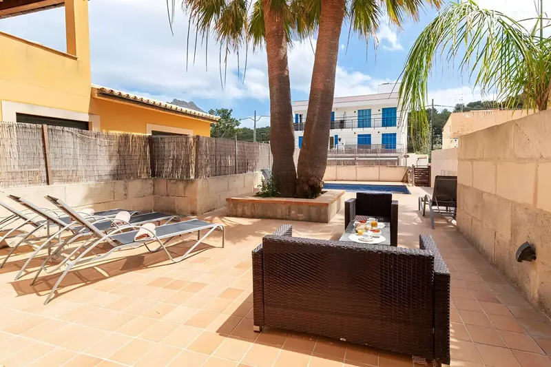 Well-kept terraced house with private pool in a quiet residential area of Cala Sant Vicenç — photo 5