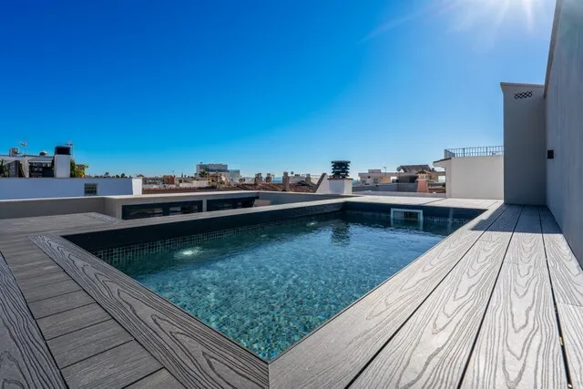 Renovated townhouse in Portixol with sea view roof terrace — photo 1