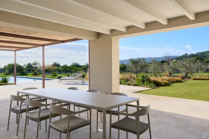 Finca Son Galambre - idyllic newly built finca with sea views and dreamlike Mediterranean garden - Marcel Remus Real Estate — photo 4