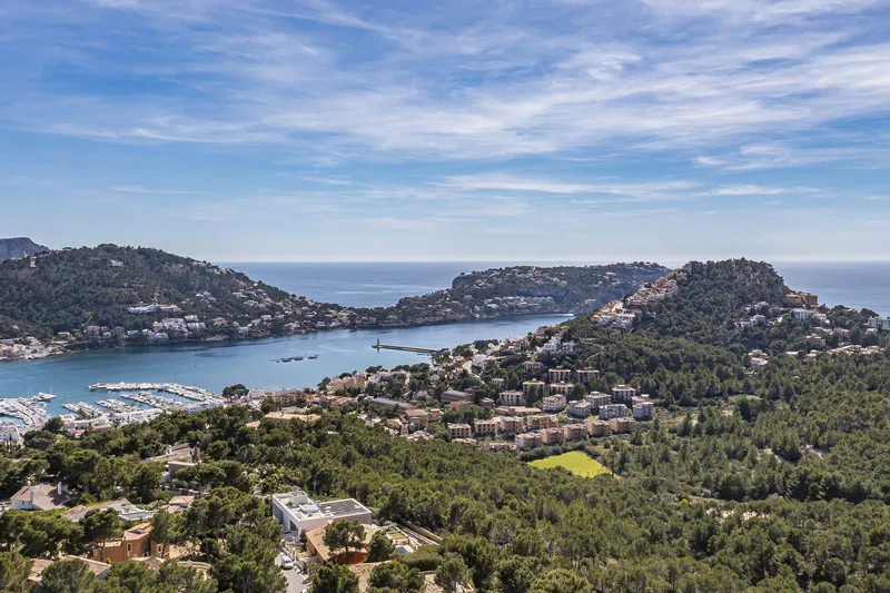Port Andratx: Spacious villa with 4 bedrooms, pool and panoramic views for sale — photo 12