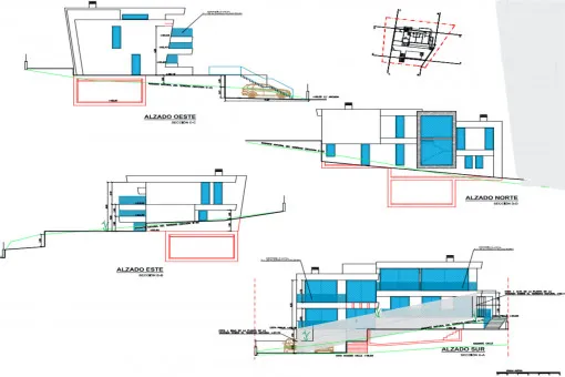 Cala Ratjada, dream-location villa with gigantic sea views, shell construction for individual finishing — photo 9