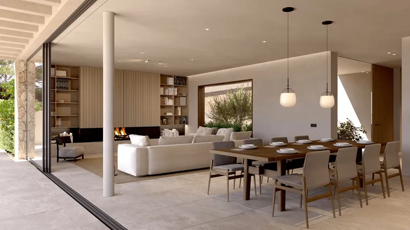 Newly built villa with sea views in Cas Català — photo 5