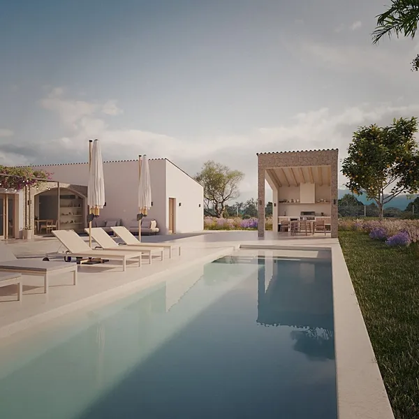 Newly built finca in Montuïri - with pool, summer kitchen and wide views over the plain — photo 5