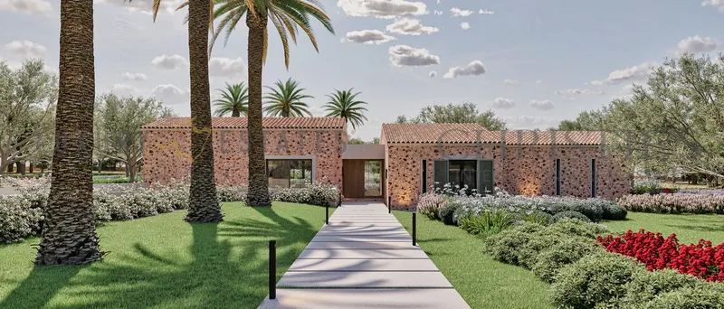 Modern new build natural stone finca near Santa Maria on Mallorca — photo 11