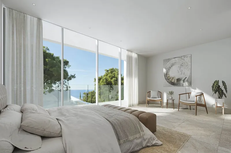Luxurious new-build villa with wonderful sea views near the coast — photo 6