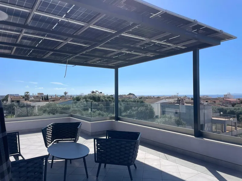 Charming newly built villa with pool and rooftop terrace, Sa Ràpita — photo 7