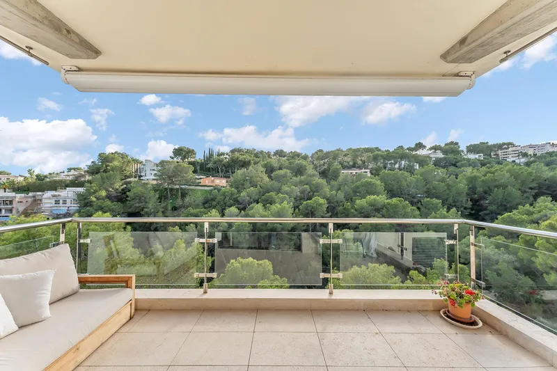 Modern and spacious apartment with communal pool in Cas Catala — photo 1