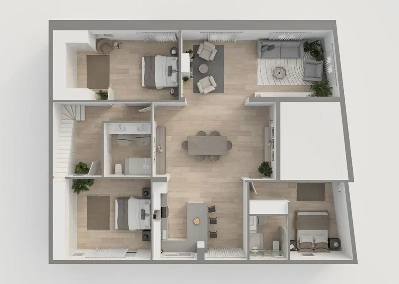 Full of character apartment for sale in Palma City Centre with roof terrace and sunny terraces — photo 5