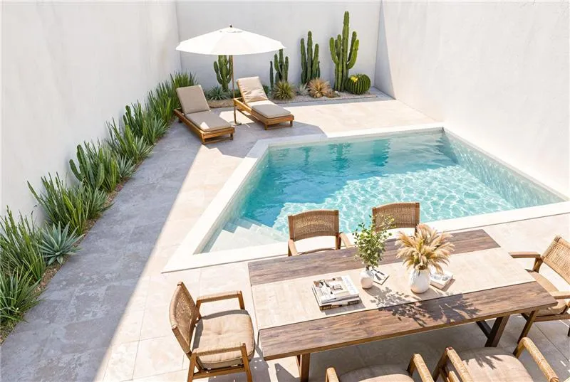 Semi-detached house with a pool—under construction — photo 3