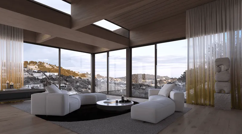 Modern Villa Project with Panoramic Views in a Residential Area — photo 4