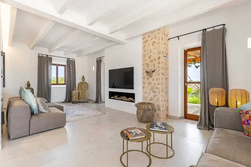 Finca in Santanyi - Newly built natural stone finca for sale in Mallorca — photo 2