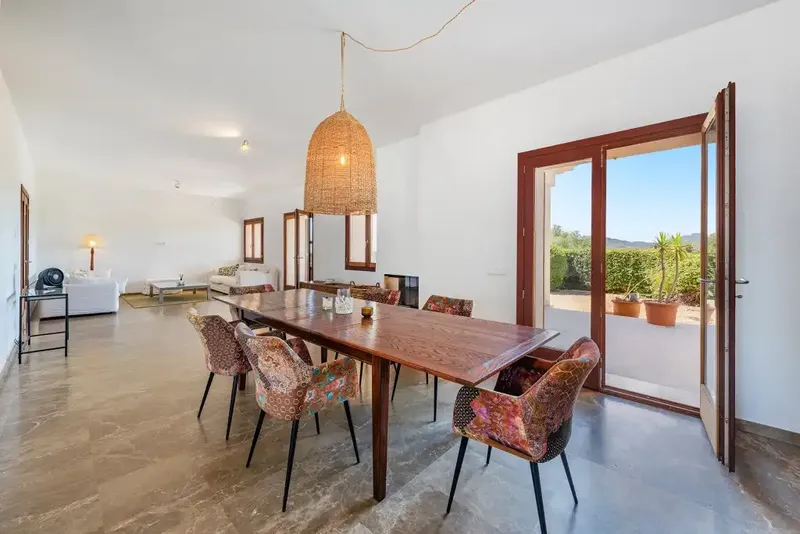 This beautiful stone finca for sale near Cala Murada, built in 2014 on 26,258 m² of land with sea views — photo 7