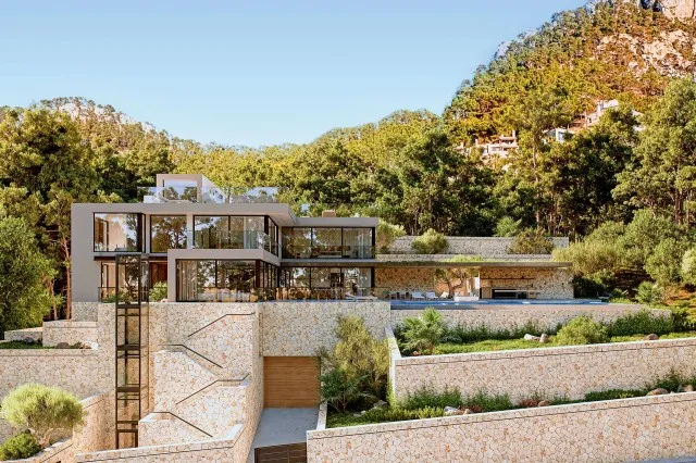 Sea view plot with building license for sale in Port d'Andratx, southwest Mallorca — photo 11