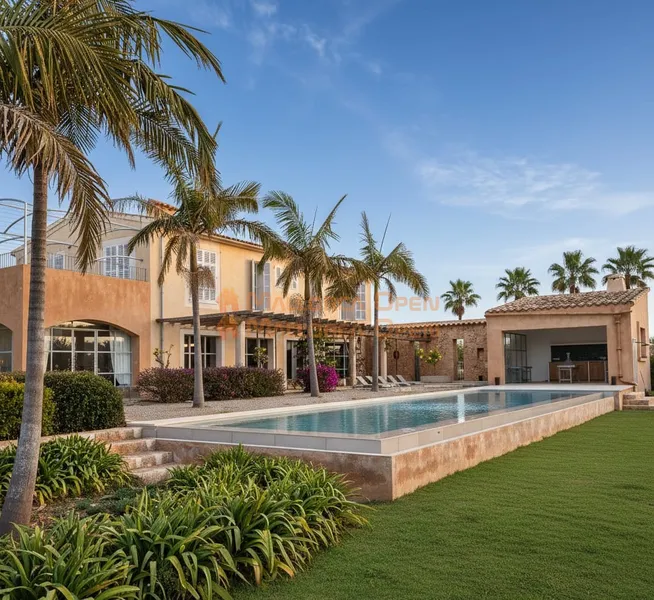 Vanguard and Nature: Luxury villa with panoramic views between Porto Colom and Manacor — photo 1