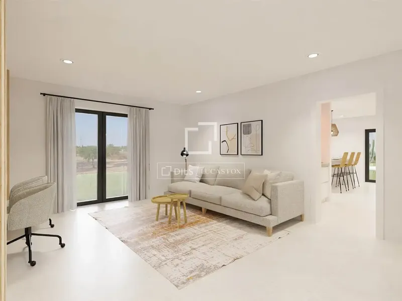This beautifully designed single-storey villa combines contemporary architecture with Mediterranean warmth, offering a spacious and functional layout ideal for modern family living. — photo 2