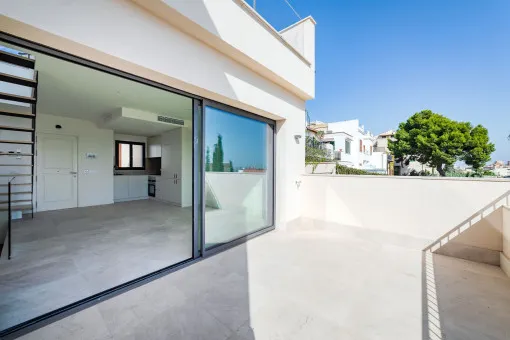 El Terreno, terraced house with private roof terrace in Palma, El Terreno — photo 3