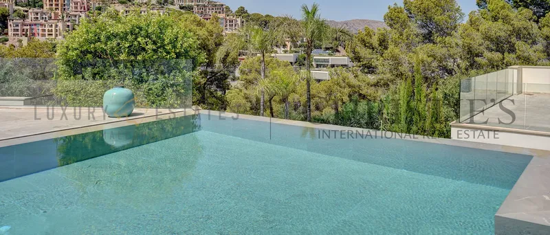 Modern villa in Puerto de Andratx with Mediterranean guest house and sea views — photo 3