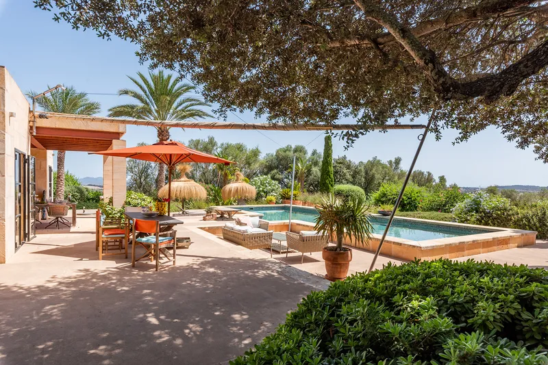 Unique natural stone finca in Porreres with fantastic panoramic views — photo 7