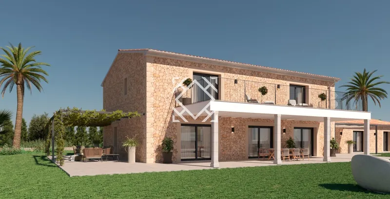 Finca with project and building licence for a detached house in Alcudia, Mallorca — photo 1