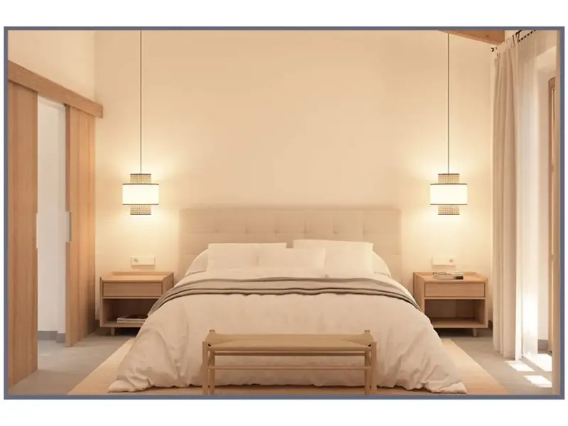 In the quiet and scenic village of Caimari, at the foot of the Serra de Tramuntana, we offer this wonderful townhouse, created with much — photo 2