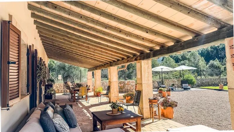 Mediterranean finca with panoramic views and guest house — photo 6