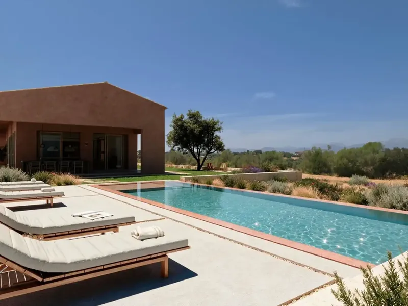 Finca rústica de lujo de nueva construcción con piscina en Costitx — photo 1
