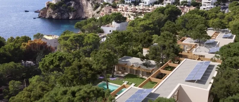 Plot in Santa Ponsa with building project for exclusive villa with pool and garden — photo 7