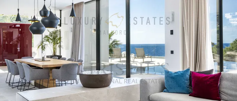 Modern new built villa with panoramic sea views in Port Andratx in the southwest of Mallorca — photo 6