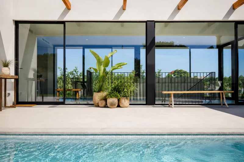 Modern luxury villa with views of the natural park in Cala Murada — photo 4